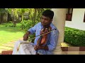 കല്പാന്ത കാലത്തോളം Kalpantha Kalatholam Vivekanand Acoustic Violin