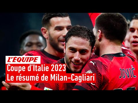 Coupe d'Italie 2023 - Milan dispose aisément de Cagliari pour filer en quarts de finale : Le résumé
