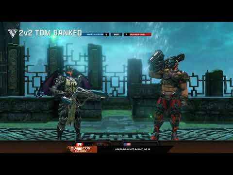 Whaz&Chain vs Quaker Orbs 2v2 TDM Open: Day 1 Quakecon 2018 200.000$ tournament