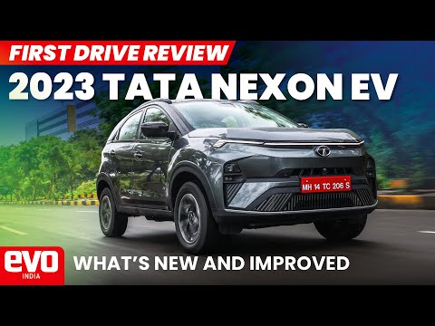 2023 Tata Nexon EV | Refreshing, Luxurious, & Enhanced | First Drive Review | evo India