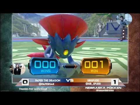 PaperSak vs SirSpudd - Pokken at Sparta - 2/21/17