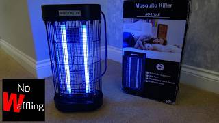 How to Change UV LAMPS on a 18W Mosquito Insect BUG ZAPPER - Instructions