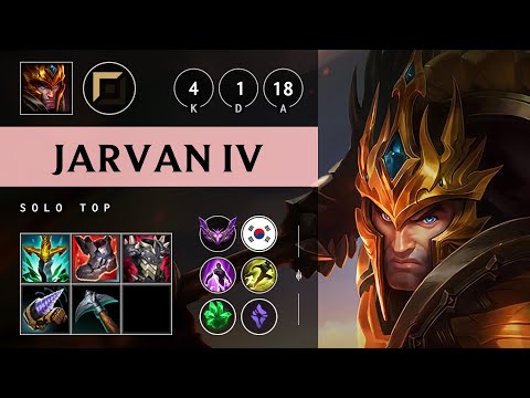 Jarvan IV Top vs Sett - KR Master Patch 25.13