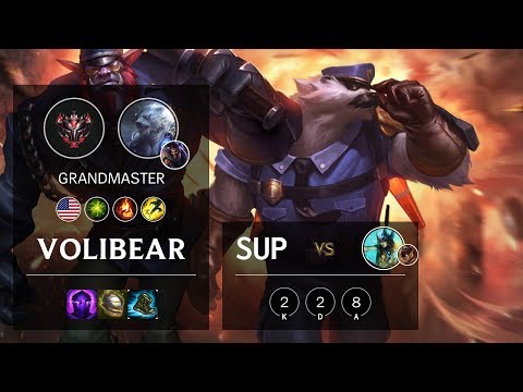 Volibear Support vs Nami - NA Grandmaster Patch 10.11