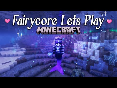 Secret Mermaid Transformation in Fairycore Minecraft!