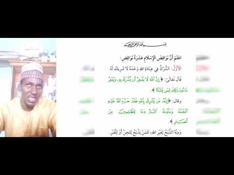 Darasin littafin Nawaqidul Islam