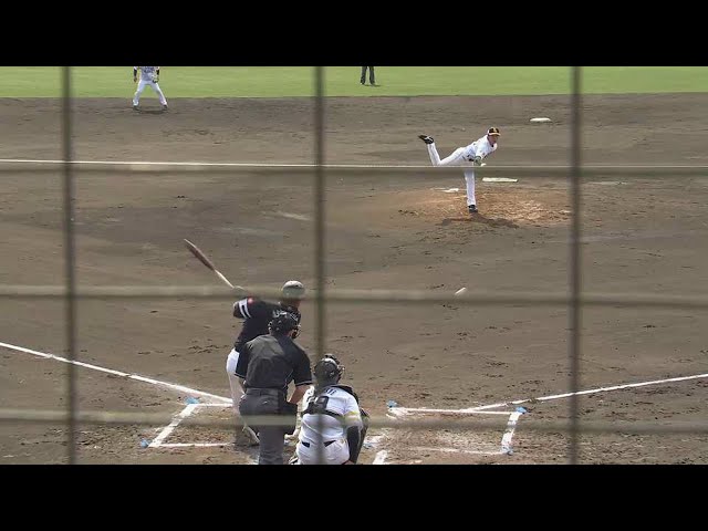 【春季キャンプ紅白戦】ホークスドラフト2位ルーキー・大津亮介 2回無失点のピッチング!!  2023年2月18日 福岡ソフトバンクホークス