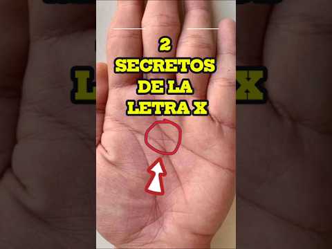 The X-shaped palm line and things you never knew #palmistry #shortvideo