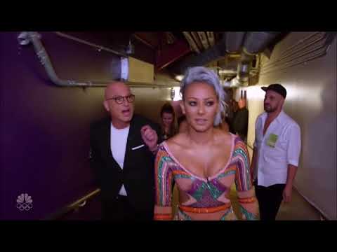 America's Got Talent 2017. SImon and Mel B Fights