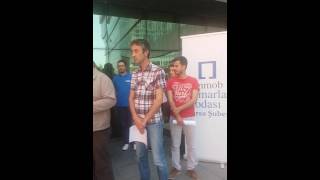 Mimarlar Odası Bursa Şube Başkanı Can Şimşek basın aciklamasi