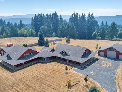Two Homes on 5+ Acres/7,569 sq ft / Mt. Hood Views ~ Video of 20525 Bluebird Lane