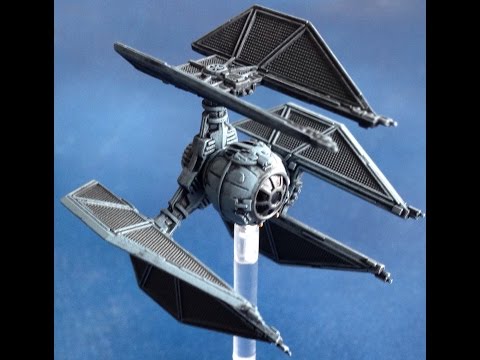 The Cardboard Dungeon: X-Wing Ship Review - TIE Defender