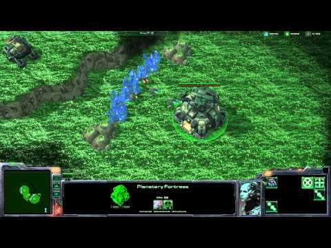StarCraft 2 Planetary Fortress Tactics