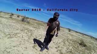 preview picture of video 'Easter Ride 2015 - California City OHV'