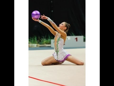 Angela Kosoulieva ball European Championships Baku 2014