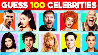 Guess the 100 Celebrities in 3 Seconds
