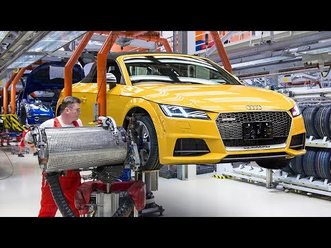 Inside Multi Billion $ Factory Producing the Audi TT - Production Line