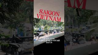 Queen Anne in Vietnam, the Maiden World Voyage 🗺️ #Cunard #cruiseship #cruiseport #vietnam #saigon