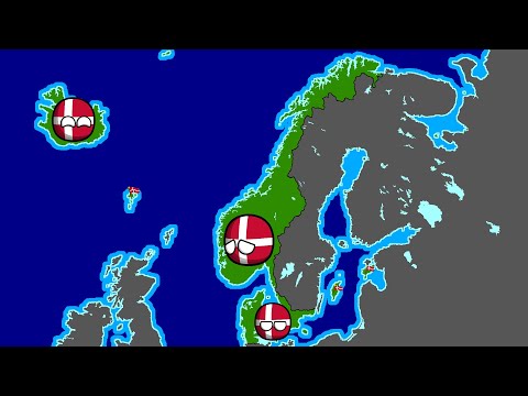 Countryball Memes - Good Dreams vs Bad Dreams 2 (Denmark and Colombia)