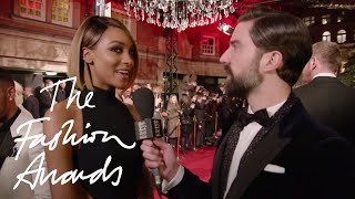 Jourdan Dunn Red Carpet Interview - British Fashion Awards 2015 video