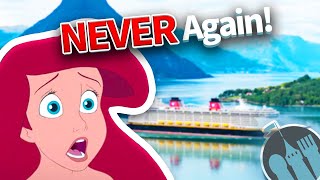 Things I’ll NEVER Do Again on Disney Cruise Line