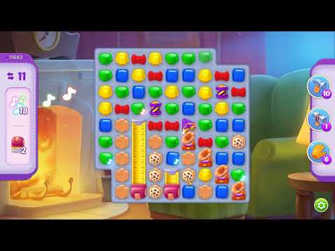 Homescapes Level 11683 No Boosters Gameplay #Bubunka