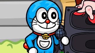 【フライデーナイトファンキン】ドラえもんとラップバトル…Friday Night Funkin' vs Doraemon　part2