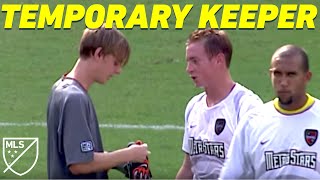 When Field Players Try to Play Goalkeeper...