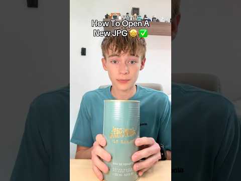 How To Open A New JPG #menscologne #cologne #mensperfume #fragrancereview #jeanpaulgaultier