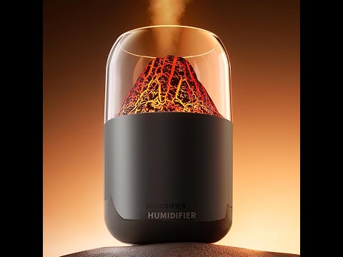 Volcano Room Humidifier And Aroma Diffuser