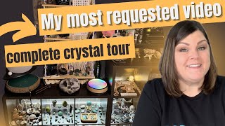 My Entire Crystal Collection Tour