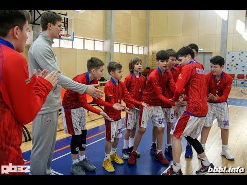 CSKA 2007 vs Rīdzene 2007 BBBL 1/2 final game