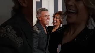 Love in the spotlight!Robbie Williams &amp; Ayda Field dazzle with chemistry at the Better Man premiere.
