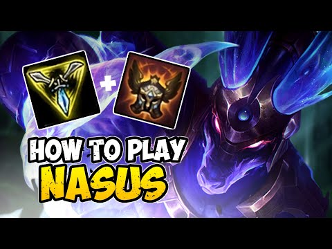 How to Play NASUS TOP for Beginners | NASUS Guide Season 10 | League of Legends
