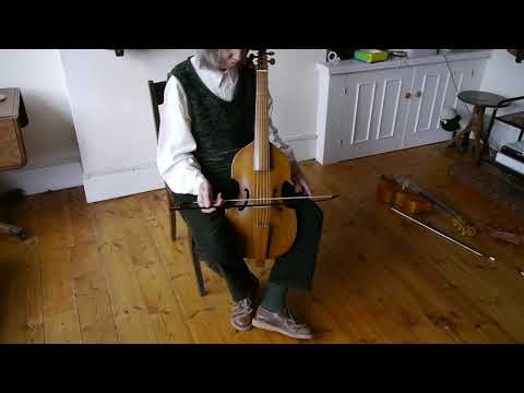 Alison Crum  – Holding the tenor viol