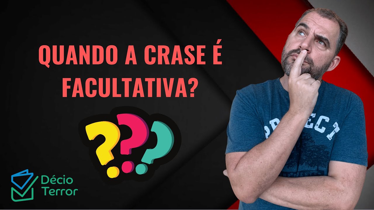 Quando a crase é facultativa?