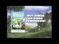 Shrek One Day Until VHS Release Commercial 2001 A