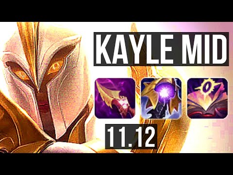 KAYLE vs DRAVEN (MID) | Rank 3 Kayle, 7/2/5, Dominating | NA Challenger | v11.12