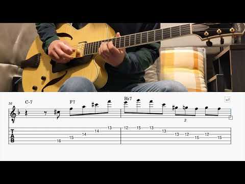 Lick of the Day #5 - Peter Bernstein ii V Lick