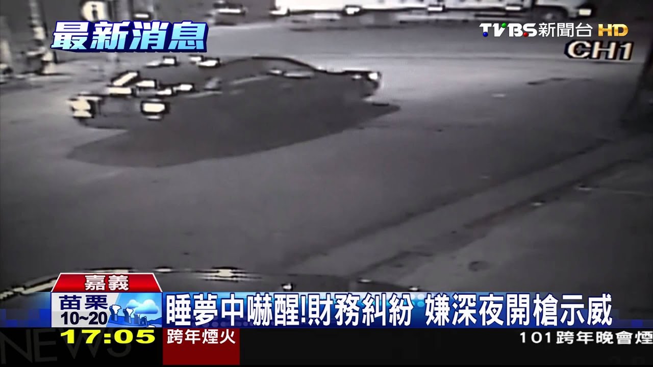 睡夢中嚇醒！財務糾紛　嫌深夜開槍示威