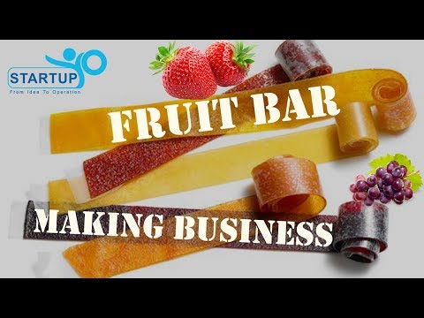 Fruit Bar Making Business