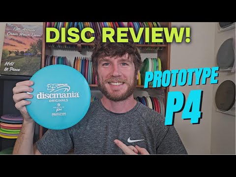 Lets Take a Look at the Prototype P4! | Discmania Prototype P4 Disc Review