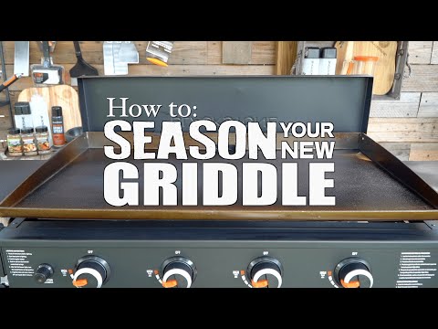 Blackstone - How To Season Your Griddle