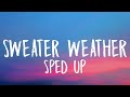 The Neighbourhood - Sweater Weather (Sped Up/Lyrics)