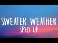 The Neighbourhood Sweater Weather Sped Up Lyrics