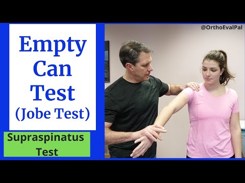 Empty Can Test/Jobe Test (Supraspinatus Special Test)