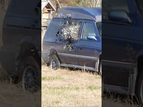 37mm M3A1 Anti-Tank Gun VIOLATING Two Cars #freedom #ww2 #military #army #history #tank #USA #cannon