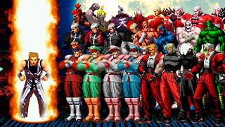 Ryou Sakazaki Vs Super Bosses Team Mugen