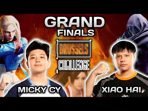 SF6 ▰ Xiao Hai ( M. Bison)  VS Micky ( Mai, Cammy ) Grand Finals ( Brussels Challenge ) Tournament