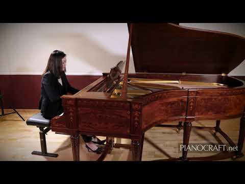 Steinway Grand Piano Model B ArtCase Rebuilt By PianoCraft Hai Jin Piano Chopin G min Ballade